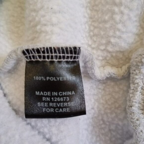 New Orleans Saints NFL Team Apparel Gray Hoodie S Fleece Mens - Picture 6 of 11